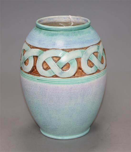 A Beswick pottery vase, shape no. 133 height 21cm